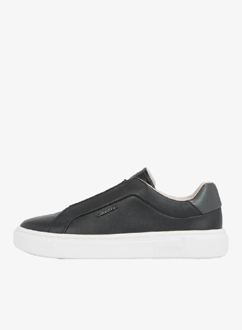 CALVIN KLEIN Slipo-on Leather Trainers